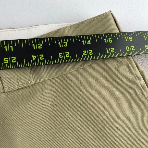 NWT Dickies Mens Work Pants Size 34x30 Original Fit Khaki Chino Casual Straight - Picture 5 of 16